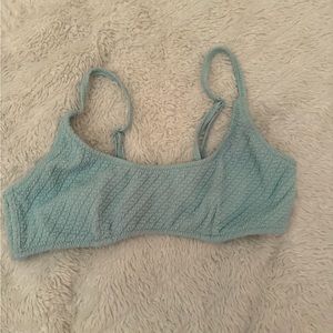 Light blue Triangl bikini top